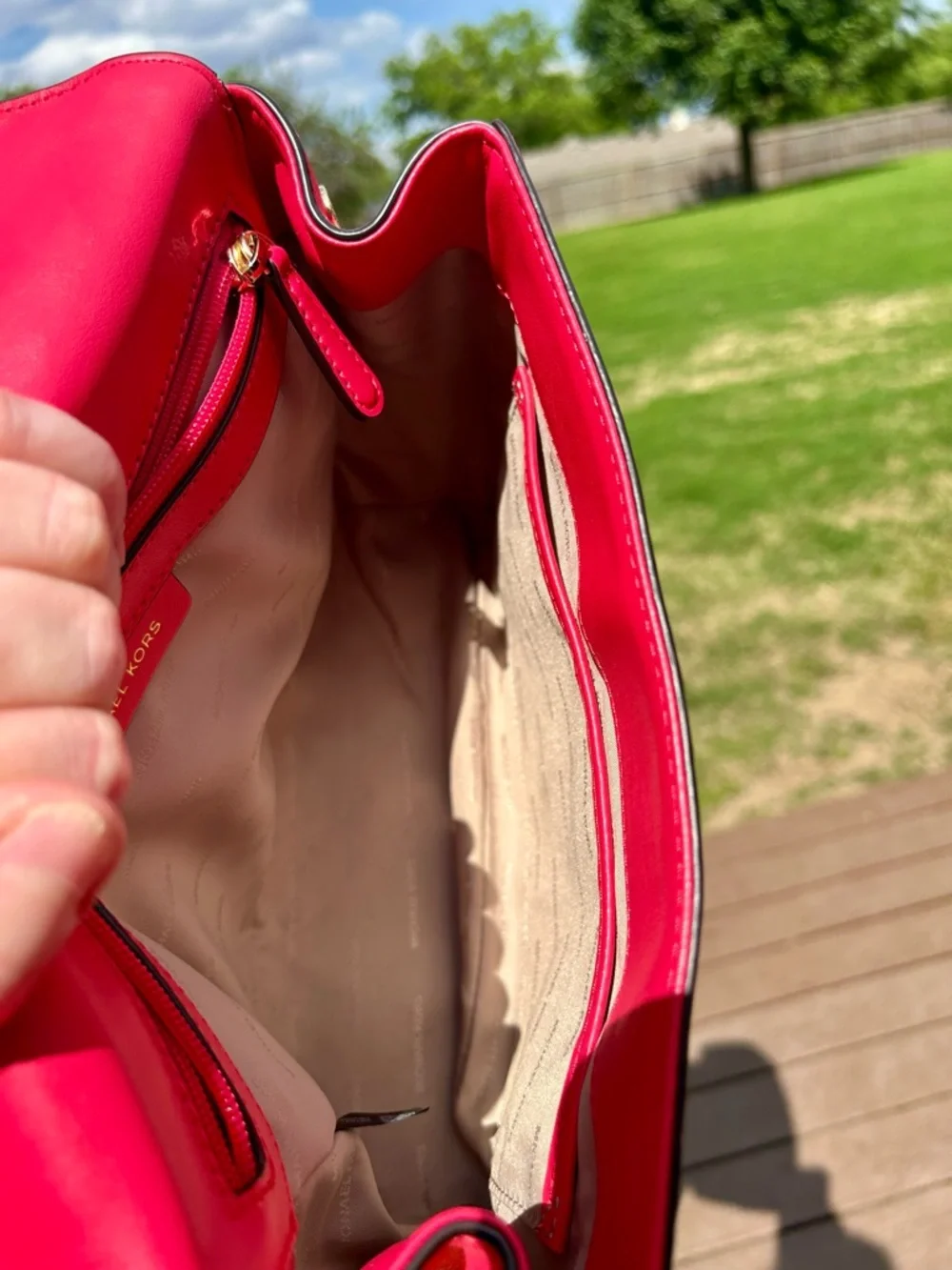 Michael Kors Ultra Pink Ava Satchel EUC - Picture 14 of 16